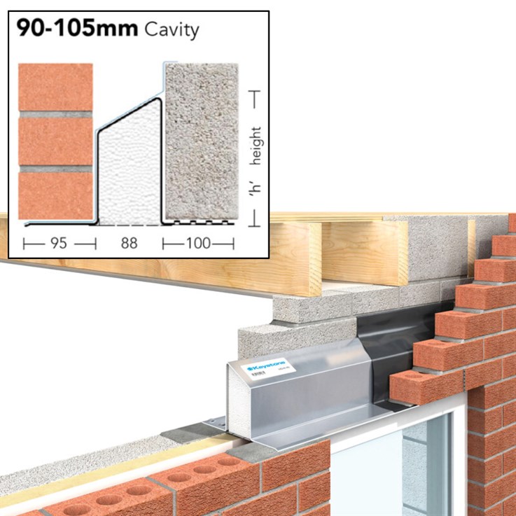 Keystone Lintel HD/K-90 1200mm